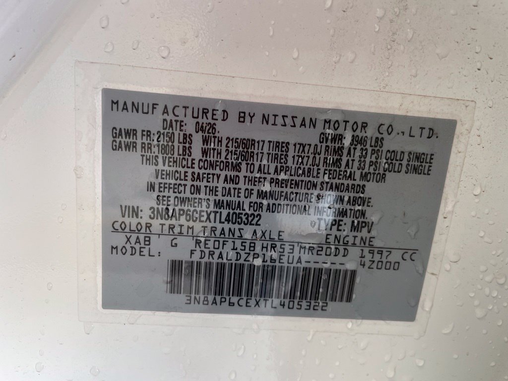 Used 2026 White Nissan SV image 18