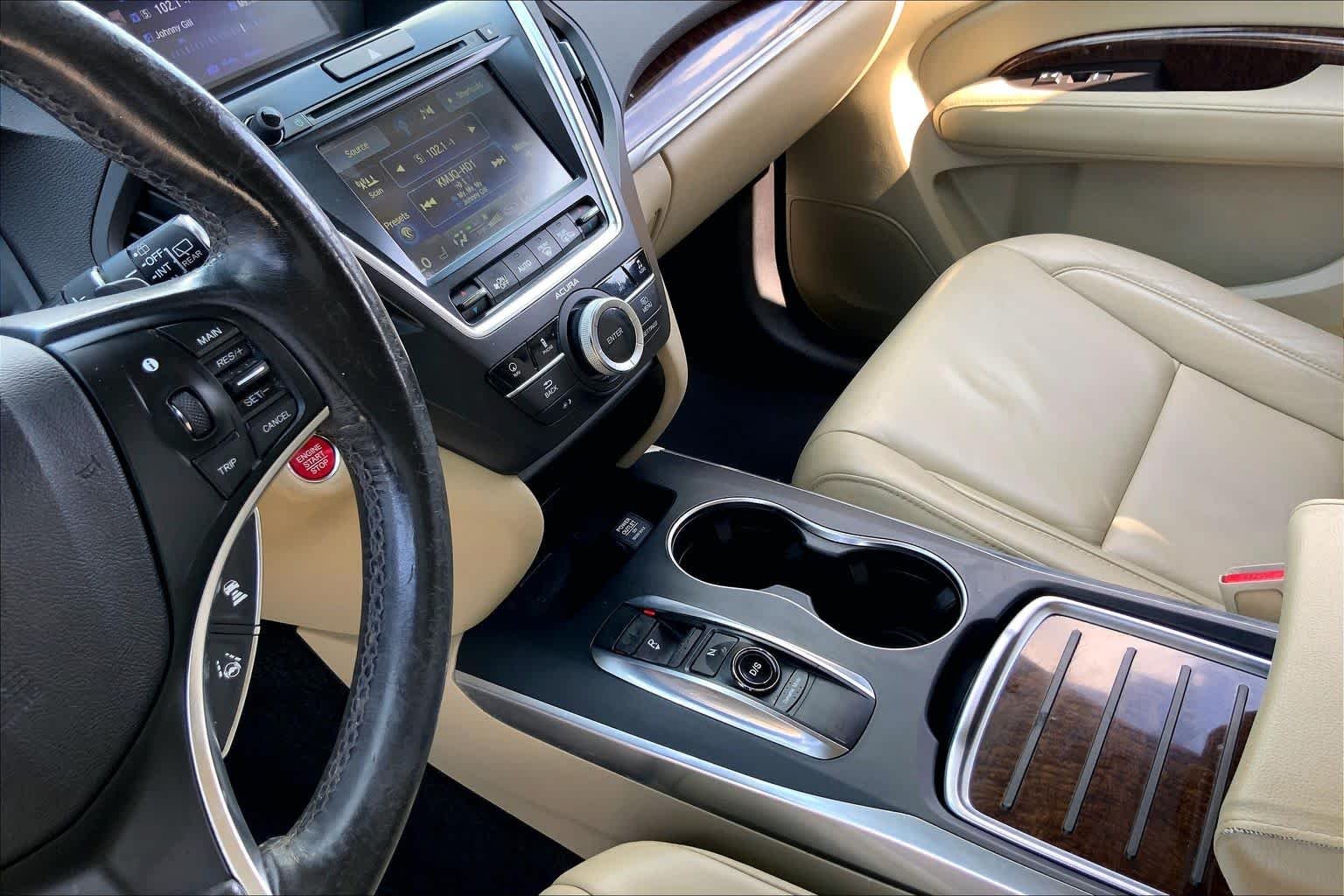 Used 2017 White Diamond Pearl Acura w/Technology Pkg image 16