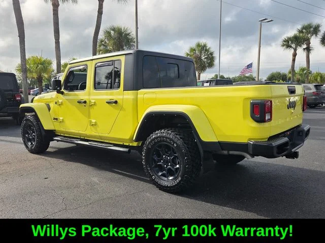 Certified Used 2023 Yellow Jeep Willys image 5
