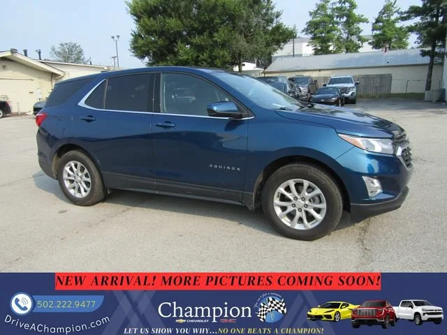 Used 2020 PACIFIC BLUE METALLIC Chevrolet LT image 3