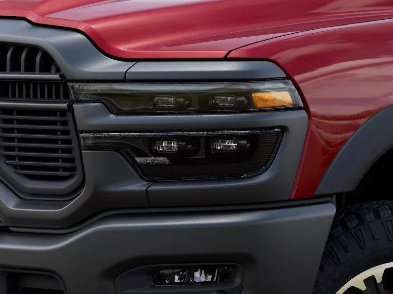 New 2026 Molten Red Pearl-Coat Exterior Paint RAM Rebel image 38