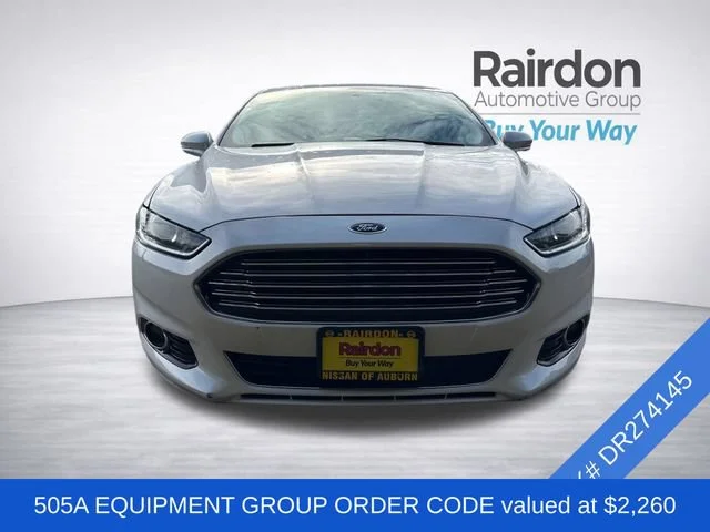 Used 2013 White Platinum Clearcoat Metallic Ford SE Hybrid image 2