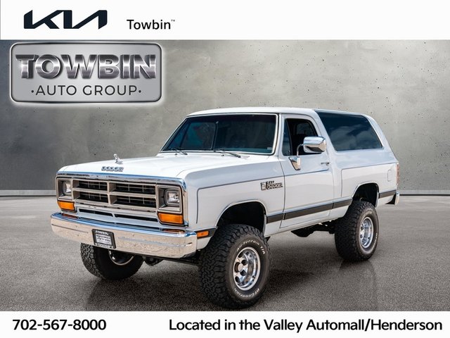 1988 Dodge Ramcharger 100