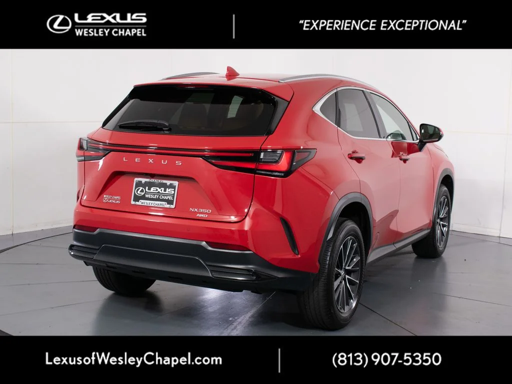 Used 2024 Red Lexus 350 Premium image 4