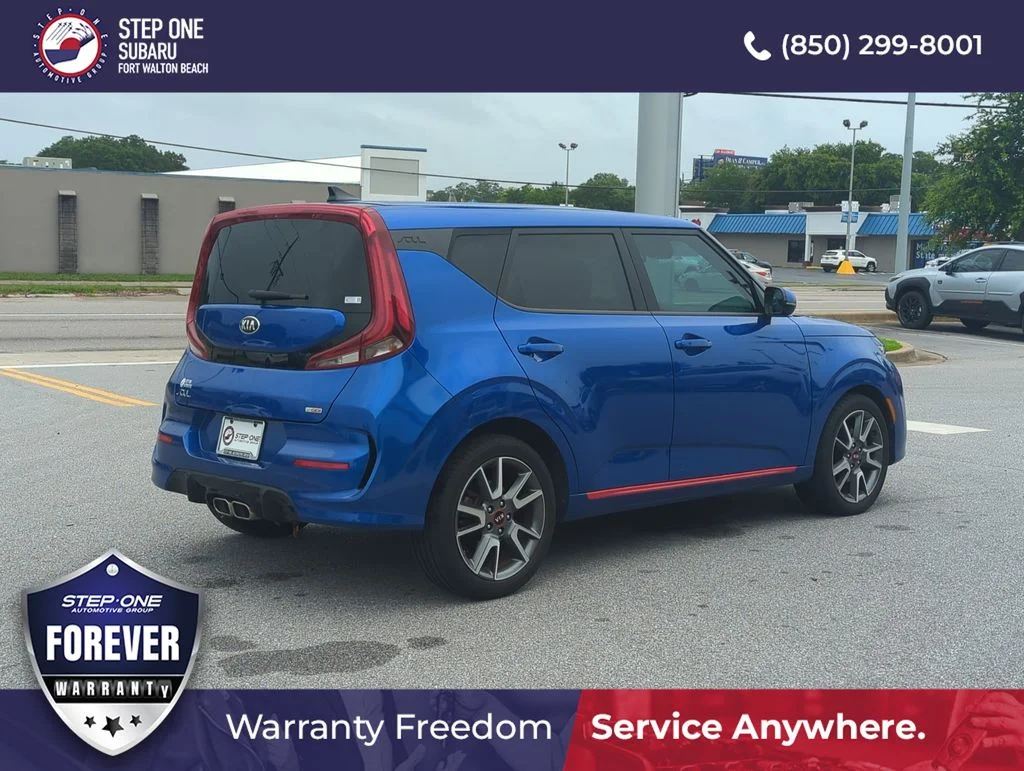 Used 2021 Blue Kia Turbo image 7
