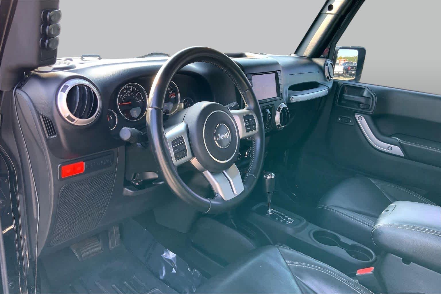 Used 2017 Black Clearcoat Jeep Rubicon Hard Rock image 16