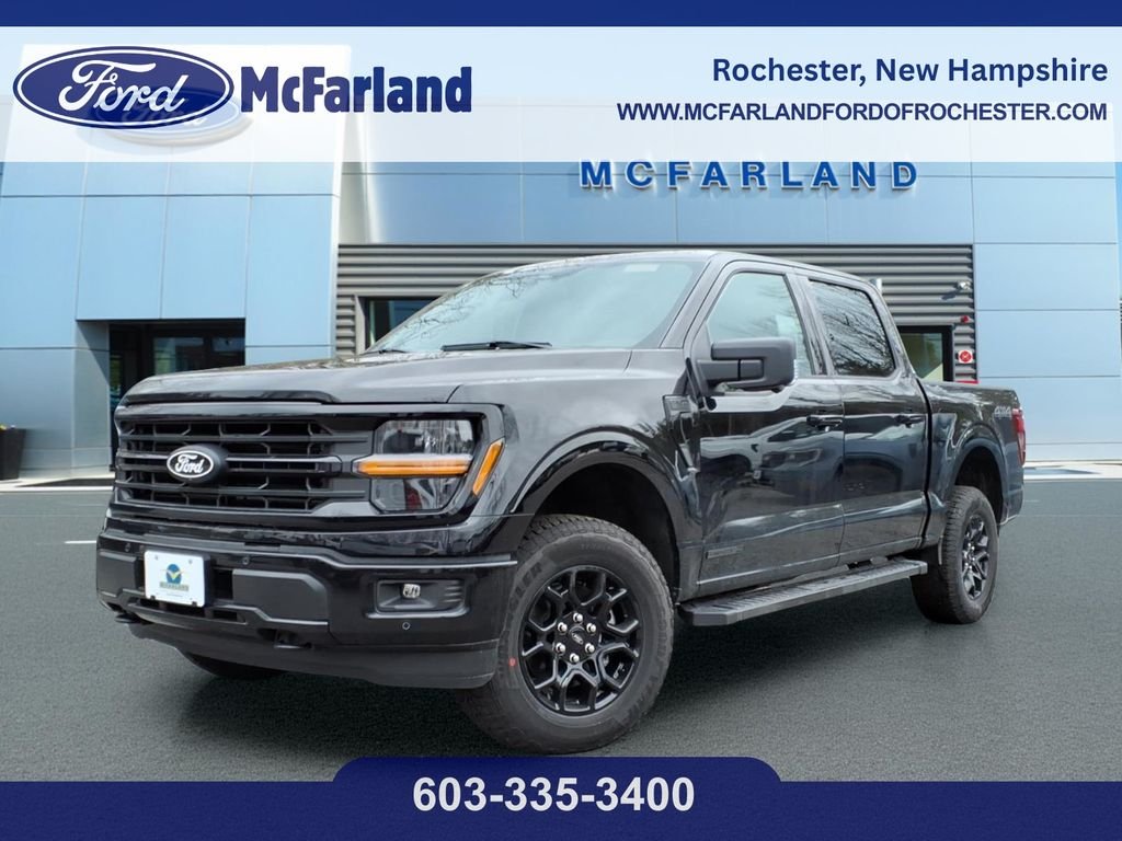 New 2026 Agate Black Metallic Ford XLT image 1