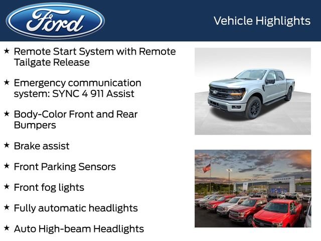 New 2026 Iconic Silver Metallic Ford XLT image 12
