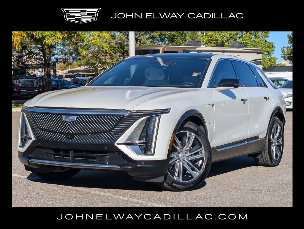 Used 2024 Crystal White Tricoat Cadillac Luxury 2 image 1