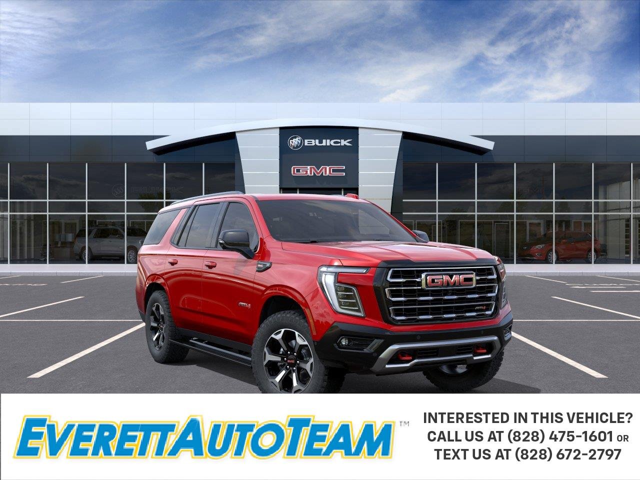 New 2026 Volcanic Red Tintcoat GMC AT4 image 1