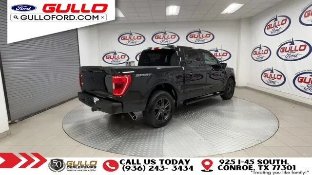 Certified Used 2022 Black Metallic Ford XLT image 8