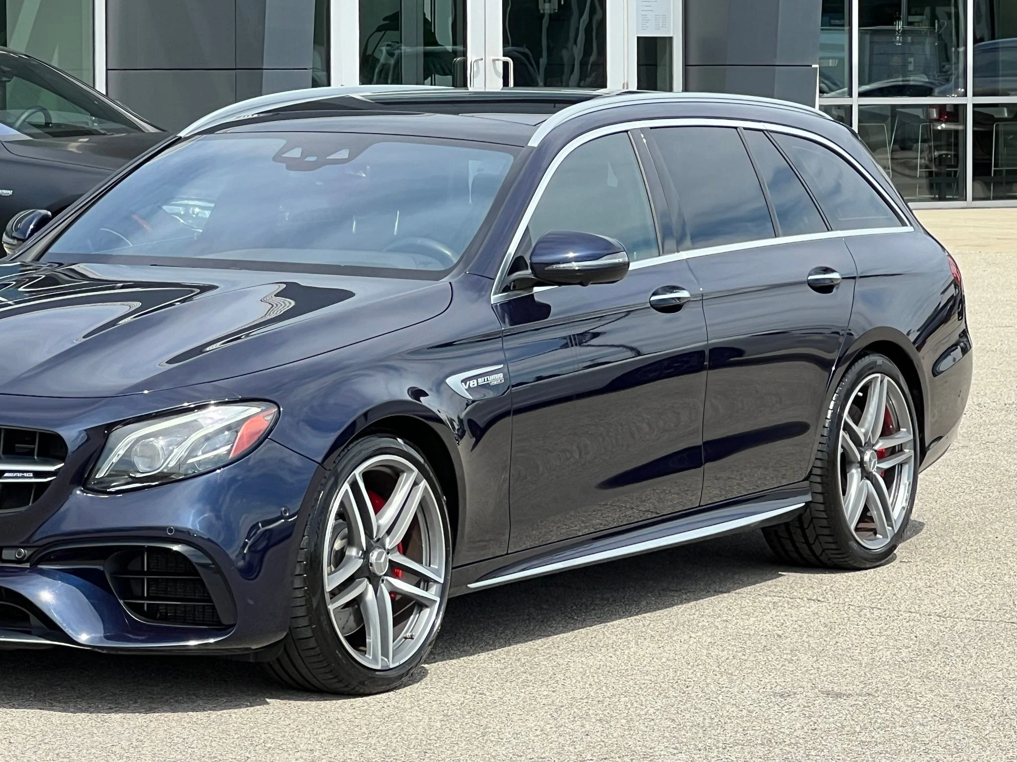 Used 2020 Blue Mercedes-Benz E 63 S AMG® image 9