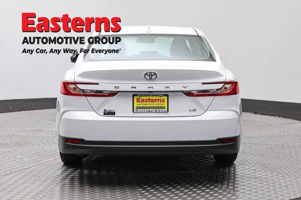 Used 2025 White Toyota LE image 6