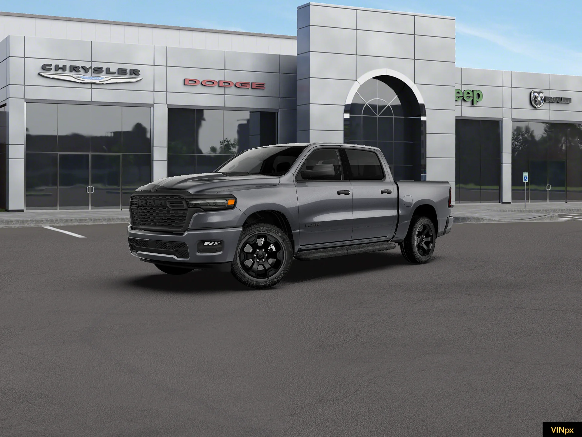 New 2027 Granite Crystal Metallic Clear-Coat Exterior Paint RAM Express image 2