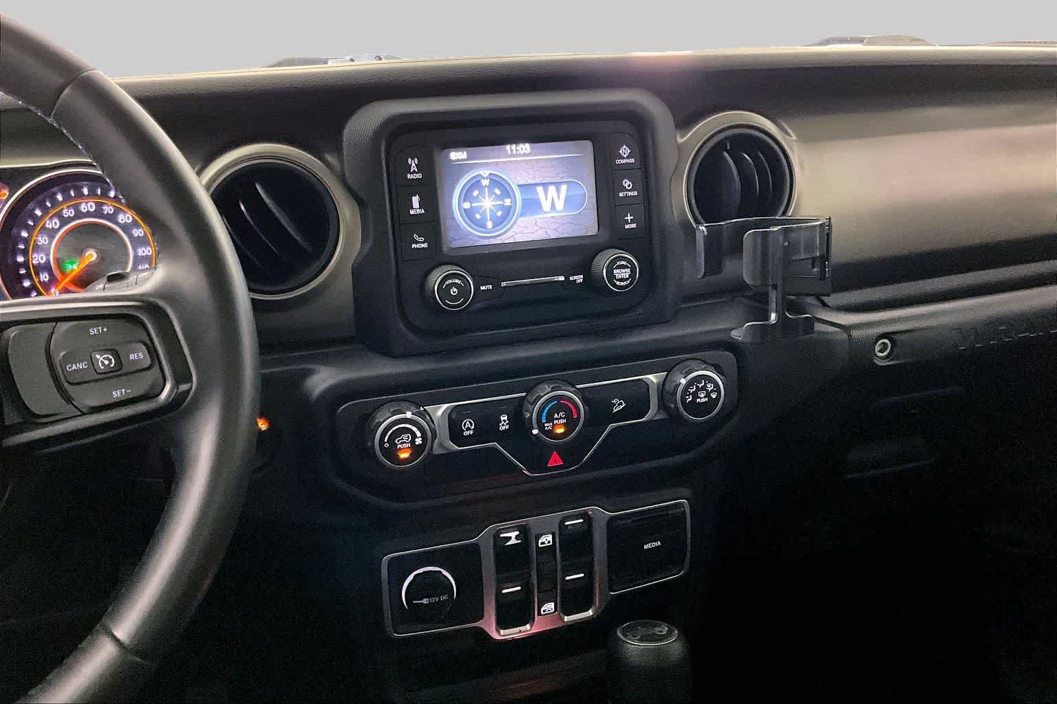 Used 2018 Bright White Clear Coat Jeep Sport S image 7
