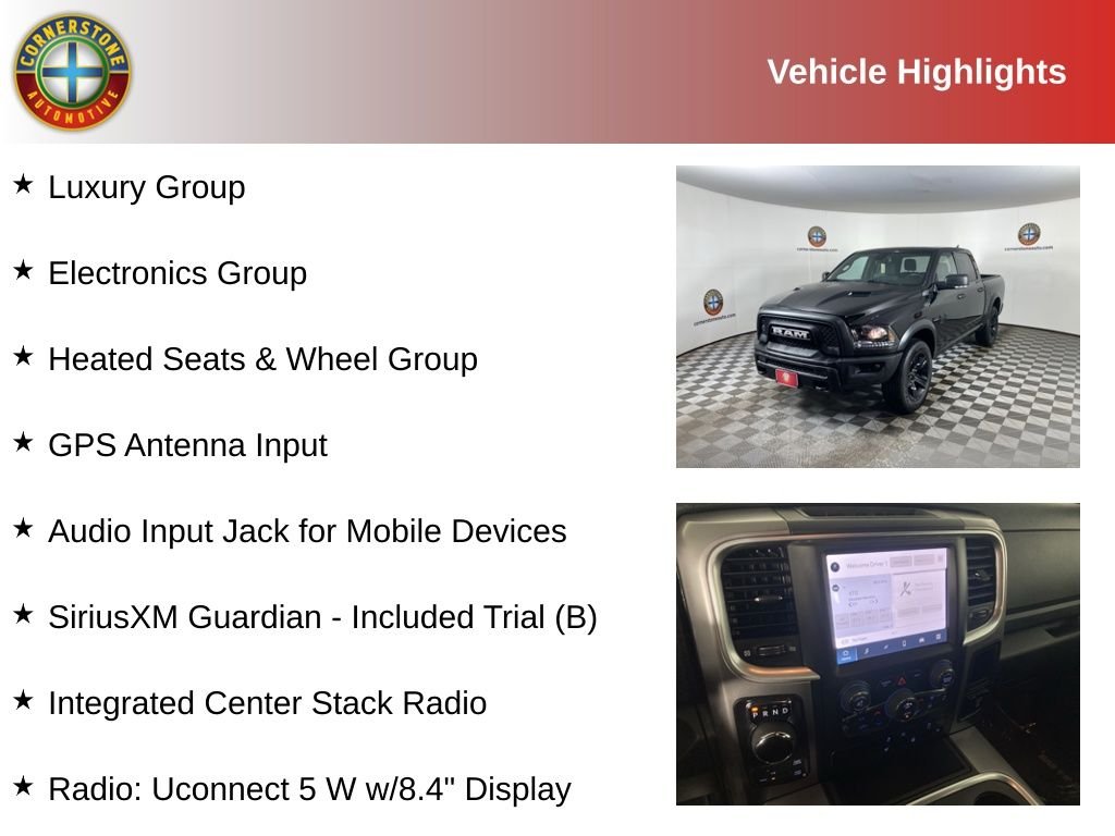 Used 2024 RAM Ram 1500 Classic Warlock with VIN 1C6RR7LT0RS191455 for sale in Elk River, Minnesota