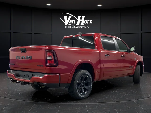 New 2026 Molten Red Pearl-Coat Exterior Paint RAM Big Horn/Lone Star image 7