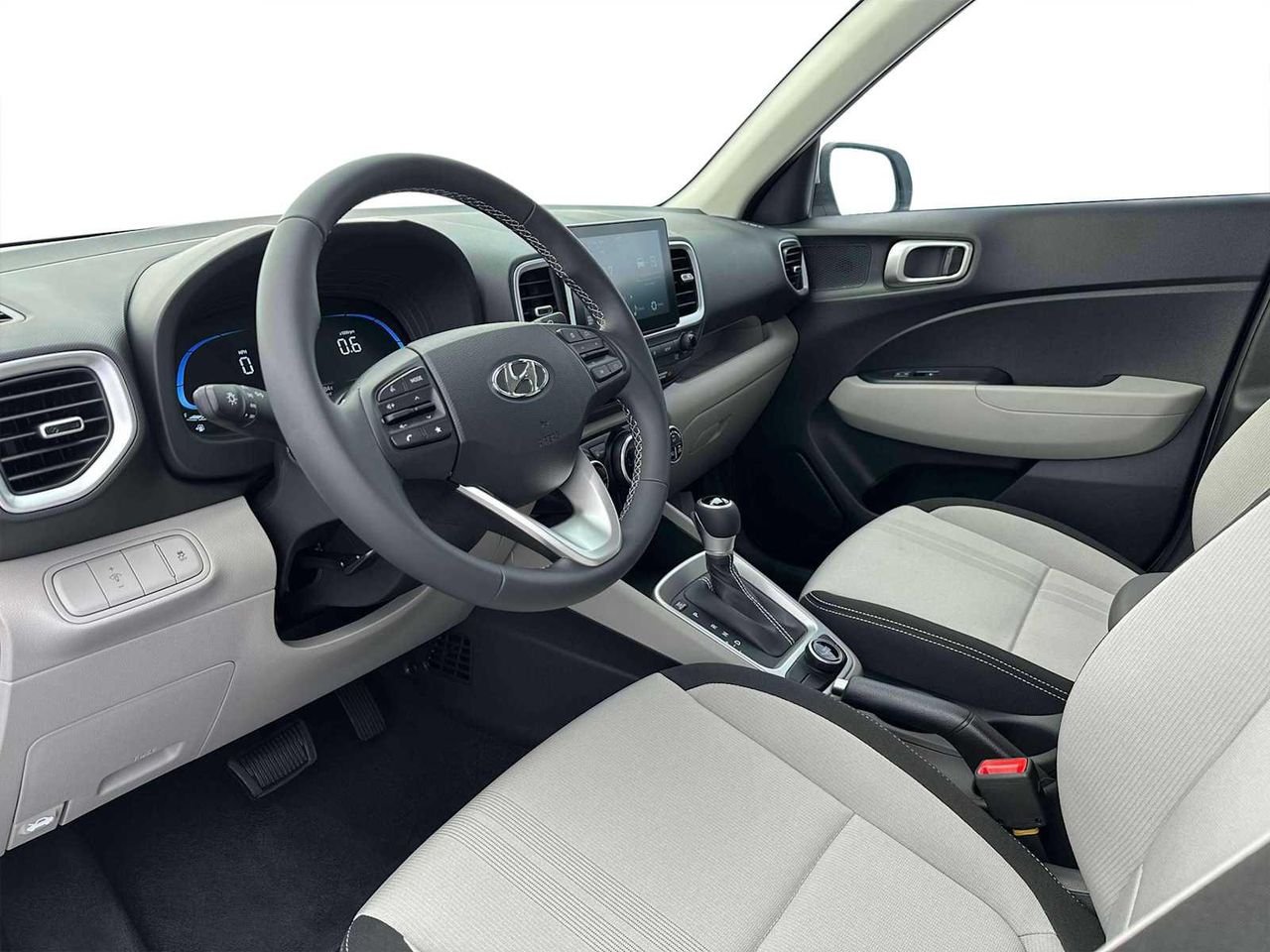New 2025 Lunar White Hyundai SEL image 10