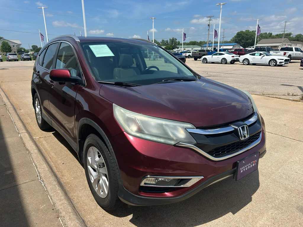 Used 2015 Basque Red Pearl II Honda EX-L image 2