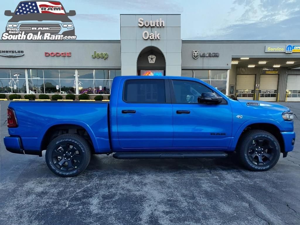 New 2026 Hydro Blue Pearl-Coat Exterior Paint RAM Big Horn/Lone Star image 2