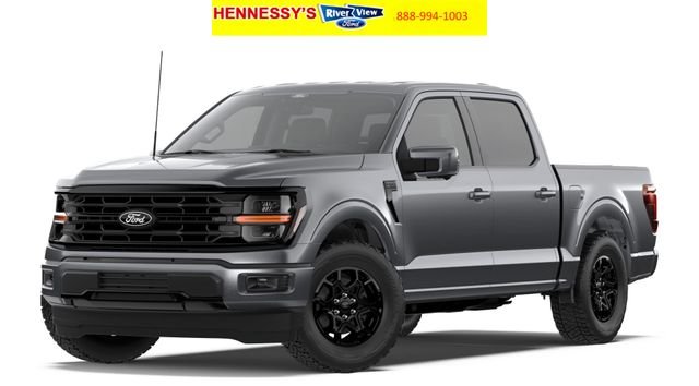 New 2026 Carbonized Gray Metallic Ford XLT image 1