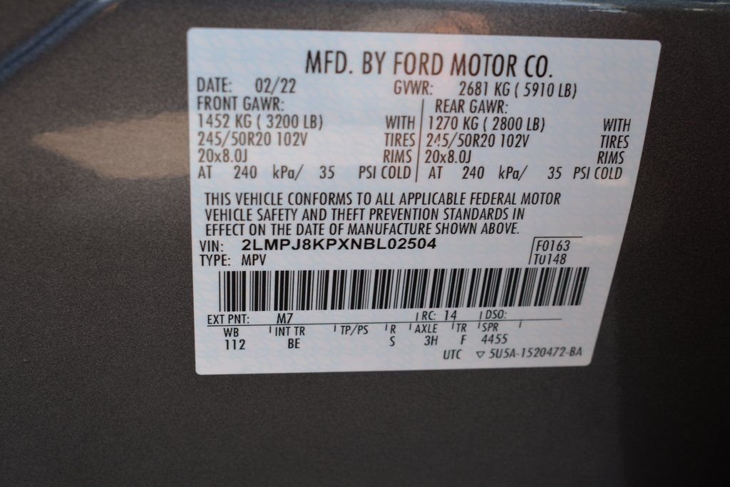 2022 Lincoln Nautilus Reserve - Photo 29