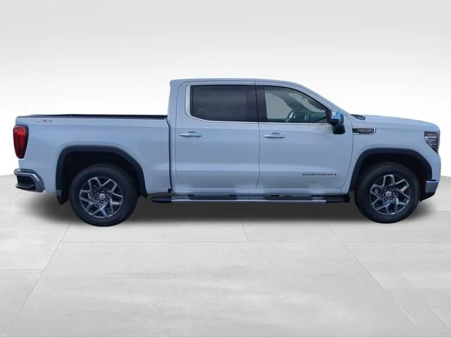 New 2026 Glacier White Tricoat GMC SLT image 7