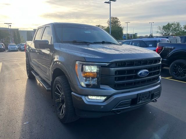 Certified Used 2021 Gray Ford Lariat image 1