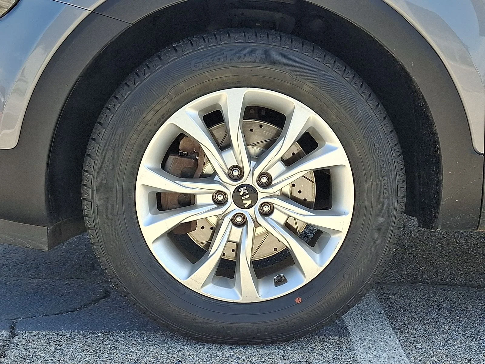 Used 2020 Silver Kia LX image 8