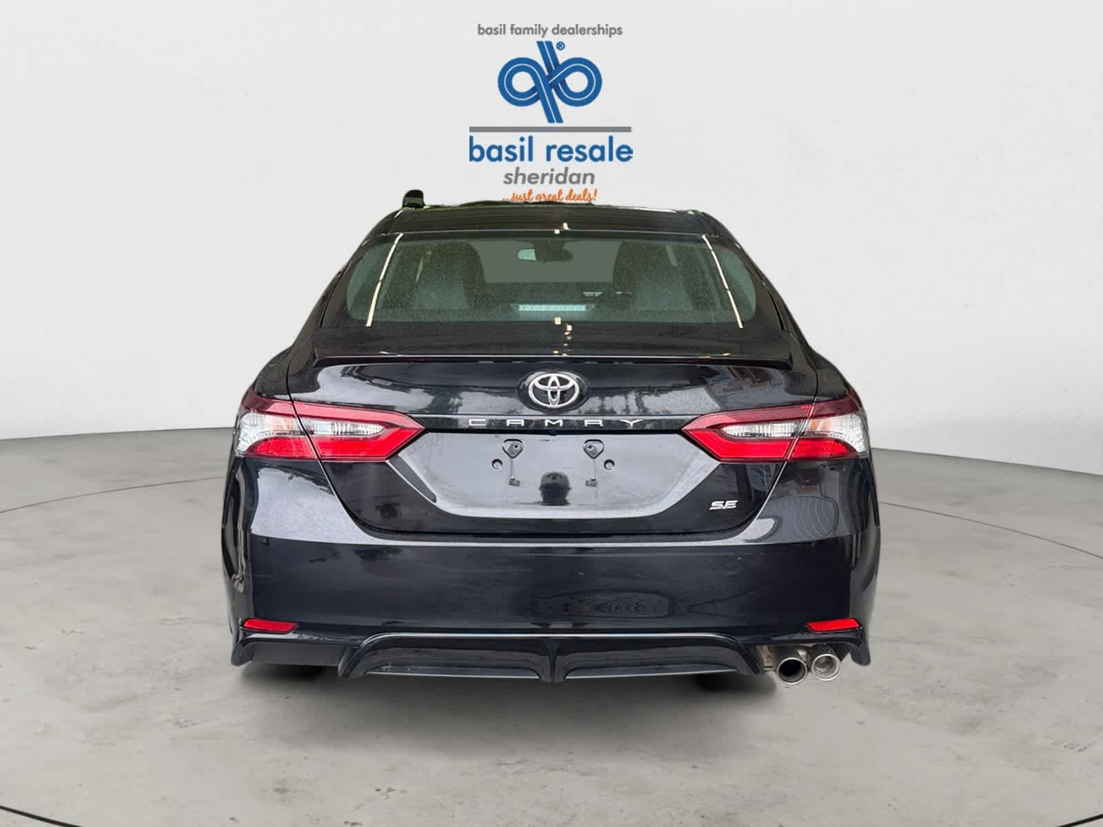 Used 2024 Midnight Black Metallic Toyota SE image 5