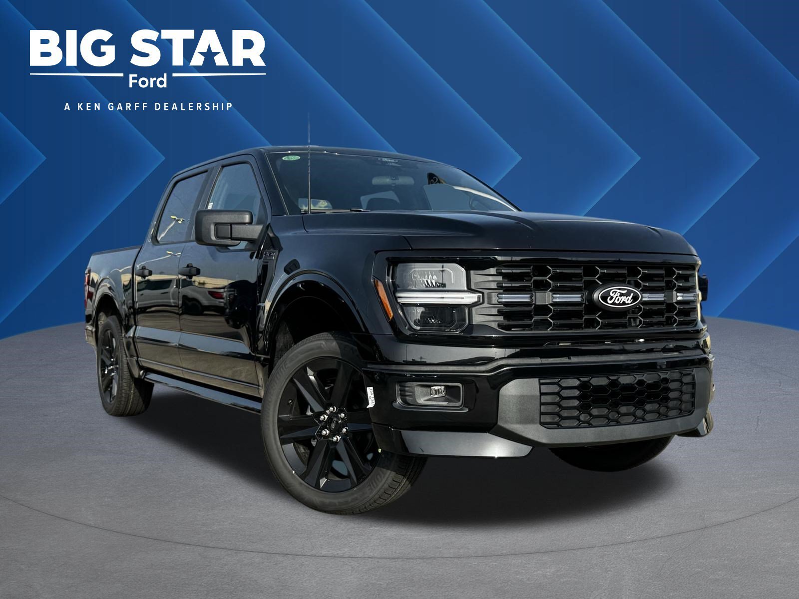 New 2026 Agate Black Metallic Ford STX image 1