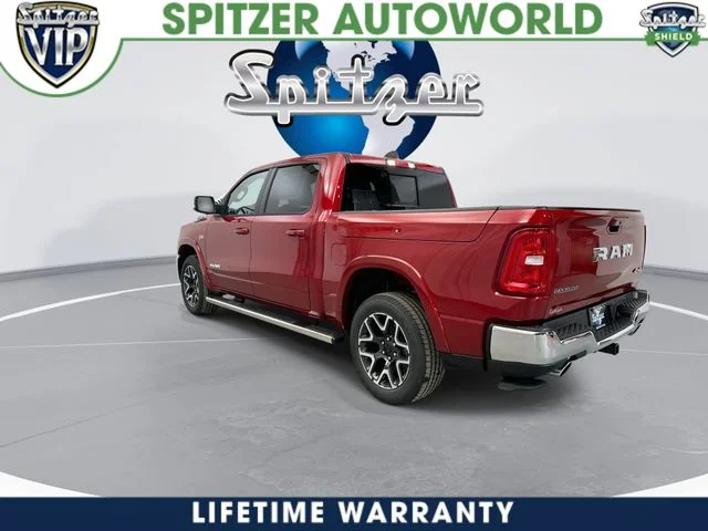 New 2026 Molten Red Pearl-Coat Exterior Paint RAM Laramie image 7