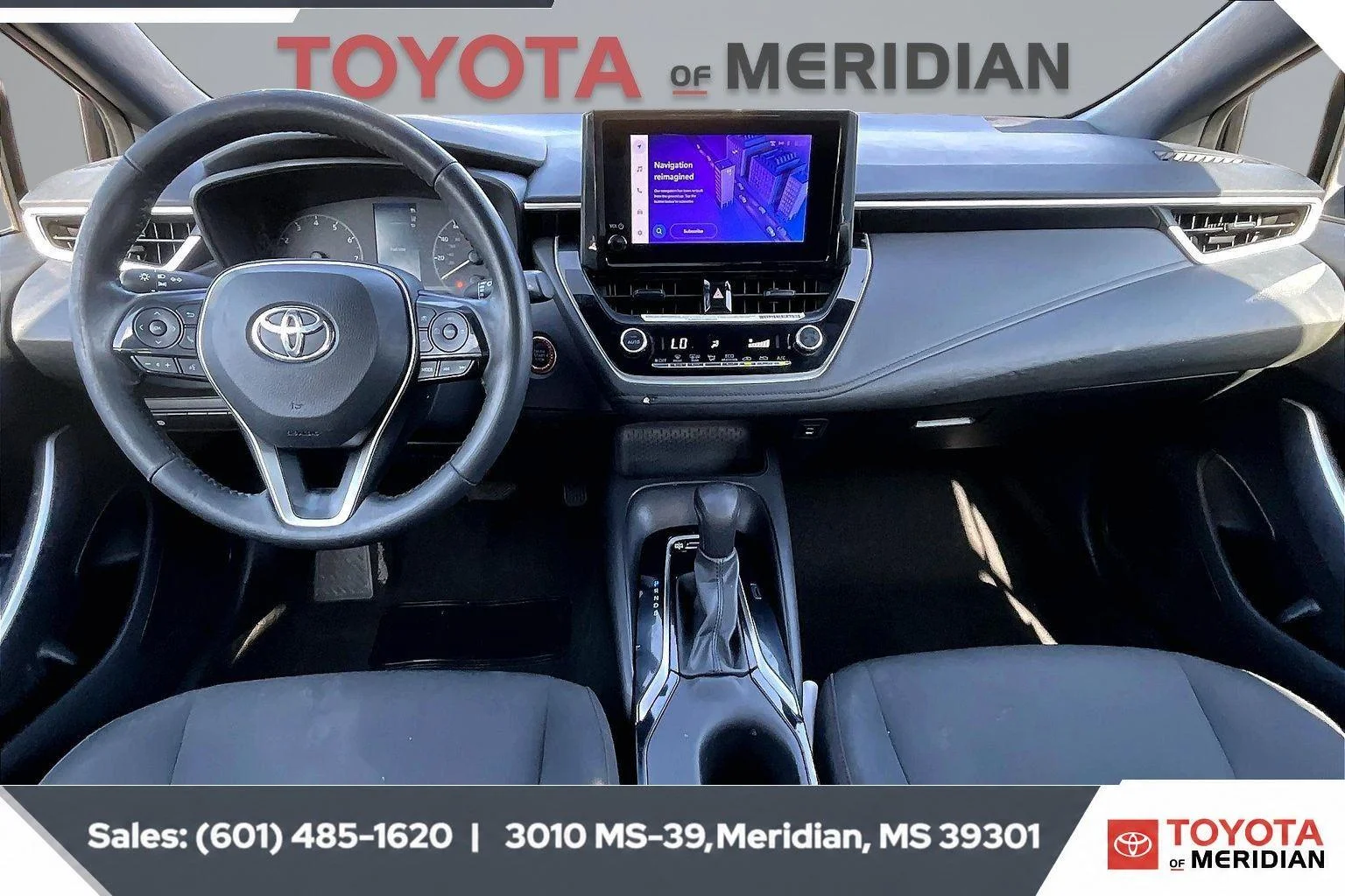 Used 2023 Midnight Black Metallic Toyota SE image 13