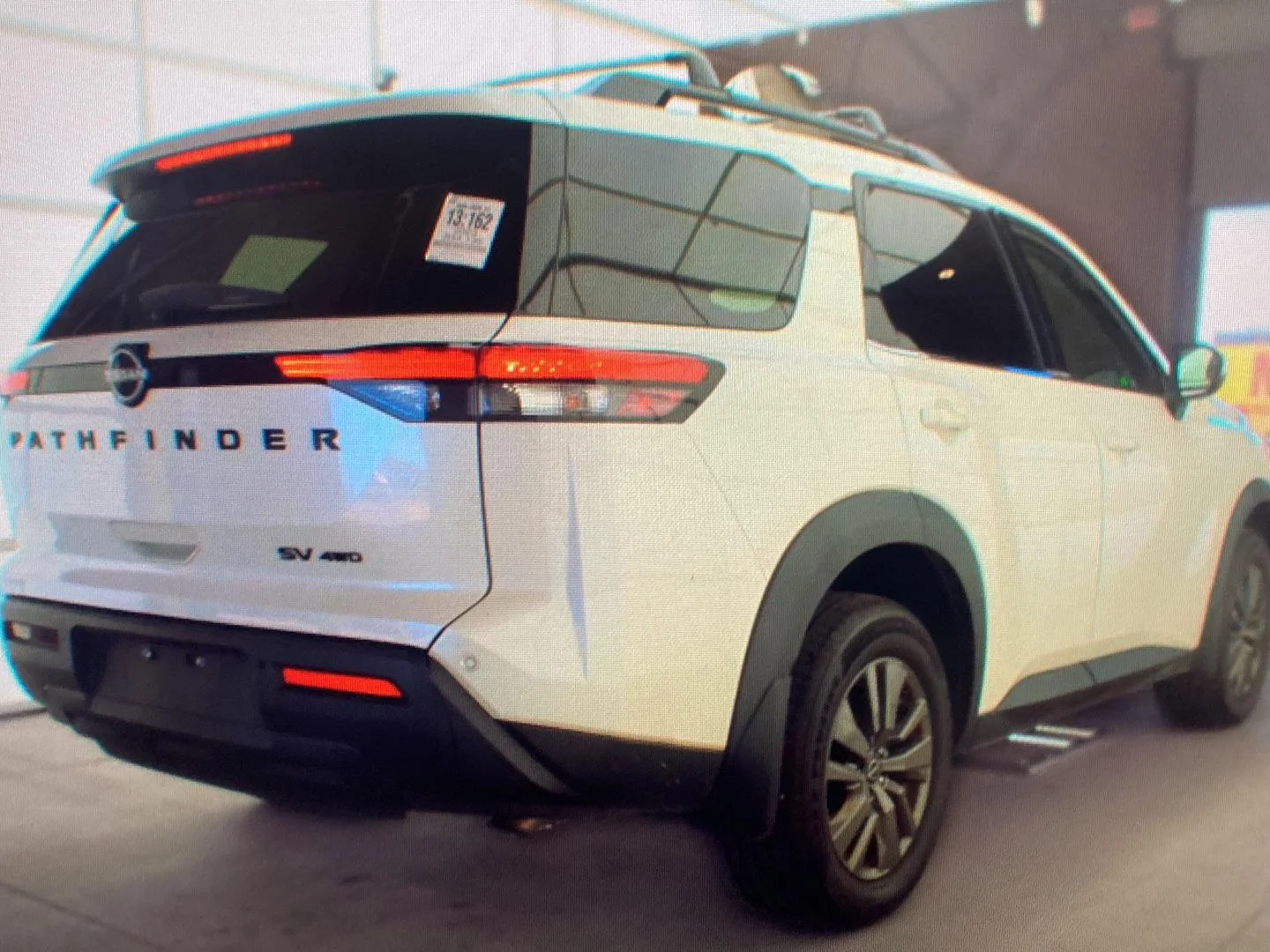 Used 2023 Pearl White Tricoat Nissan SV image 2
