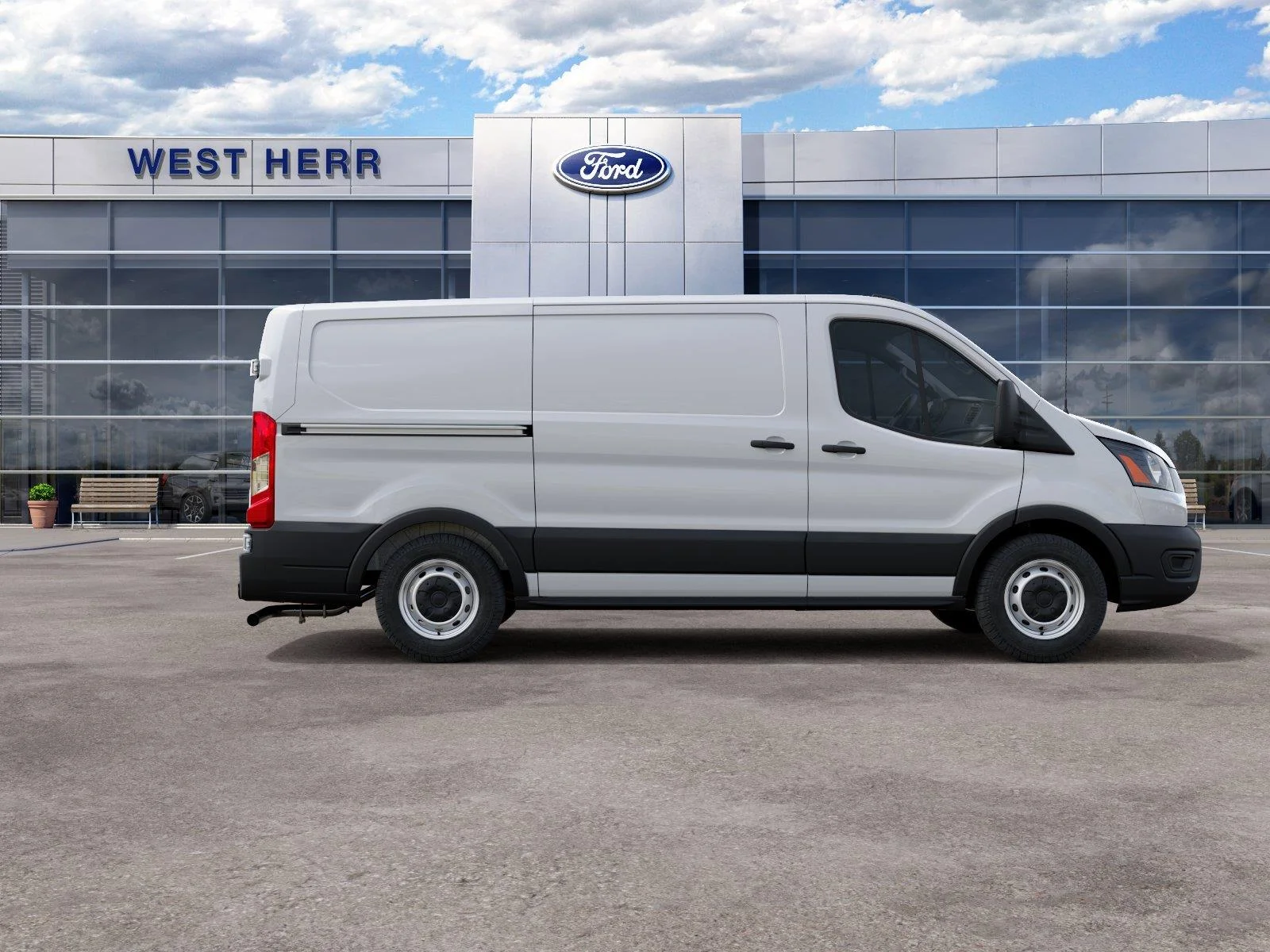 New 2027 Oxford White Ford Cargo Van image 8