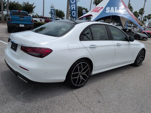 Used 2021 White Mercedes-Benz E 350 image 4