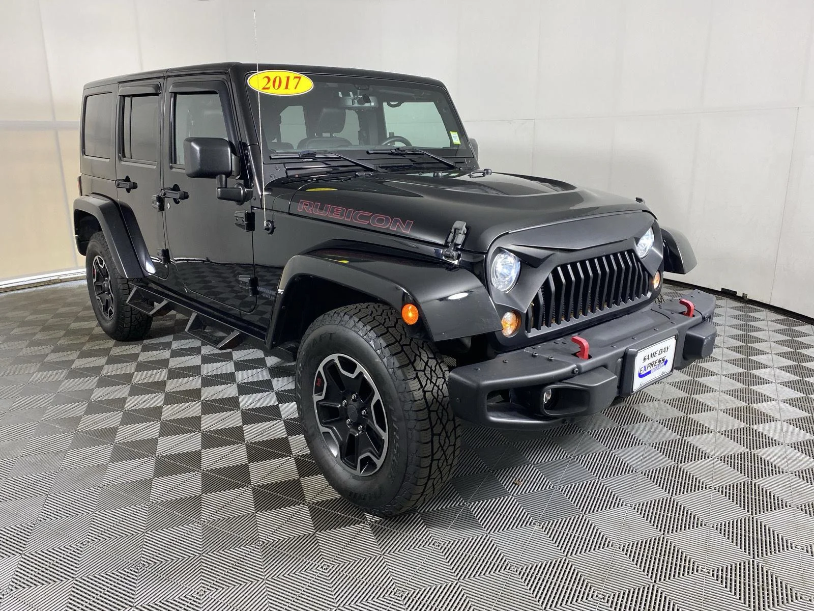 Used 2017 Black Clearcoat Jeep Rubicon Hard Rock image 10