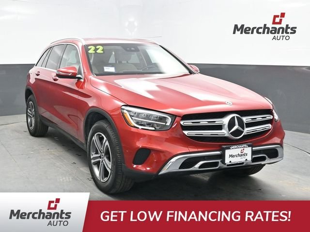 Used 2022 Red Mercedes-Benz GLC 300 image 1