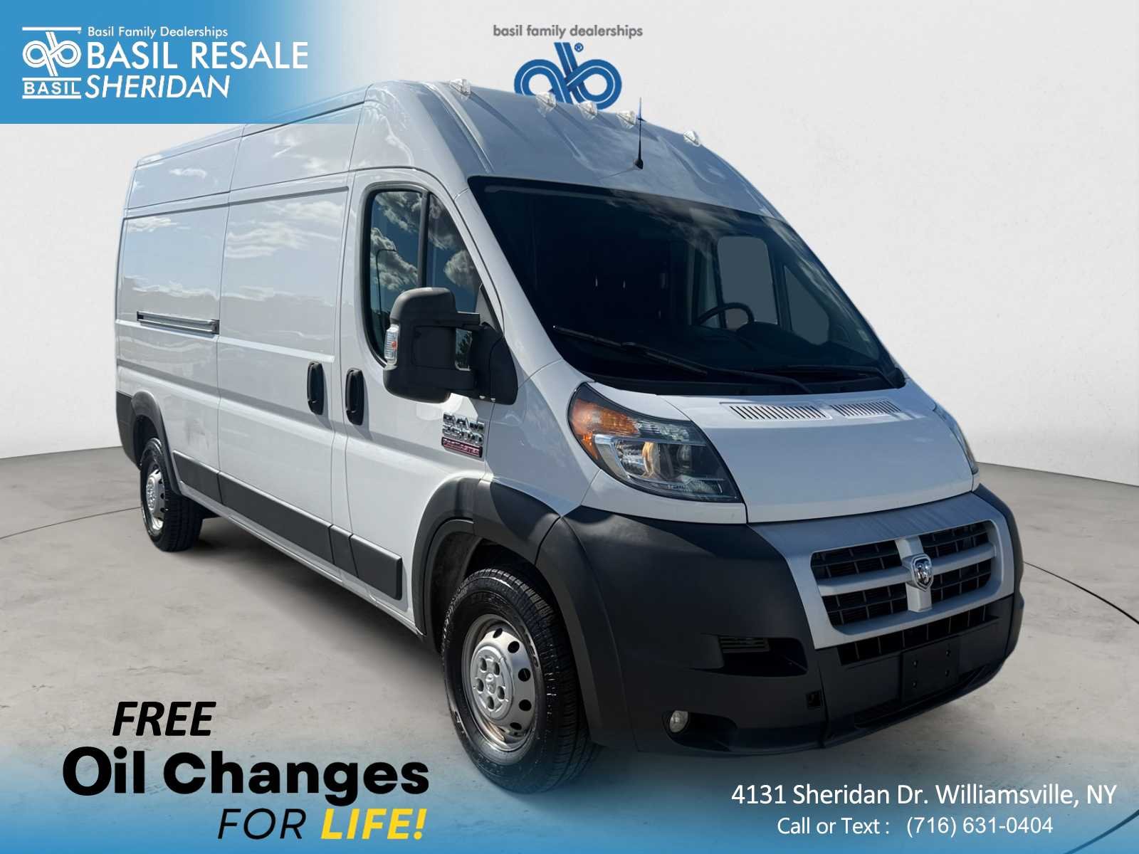 2015 Ram ProMaster Cargo Van 