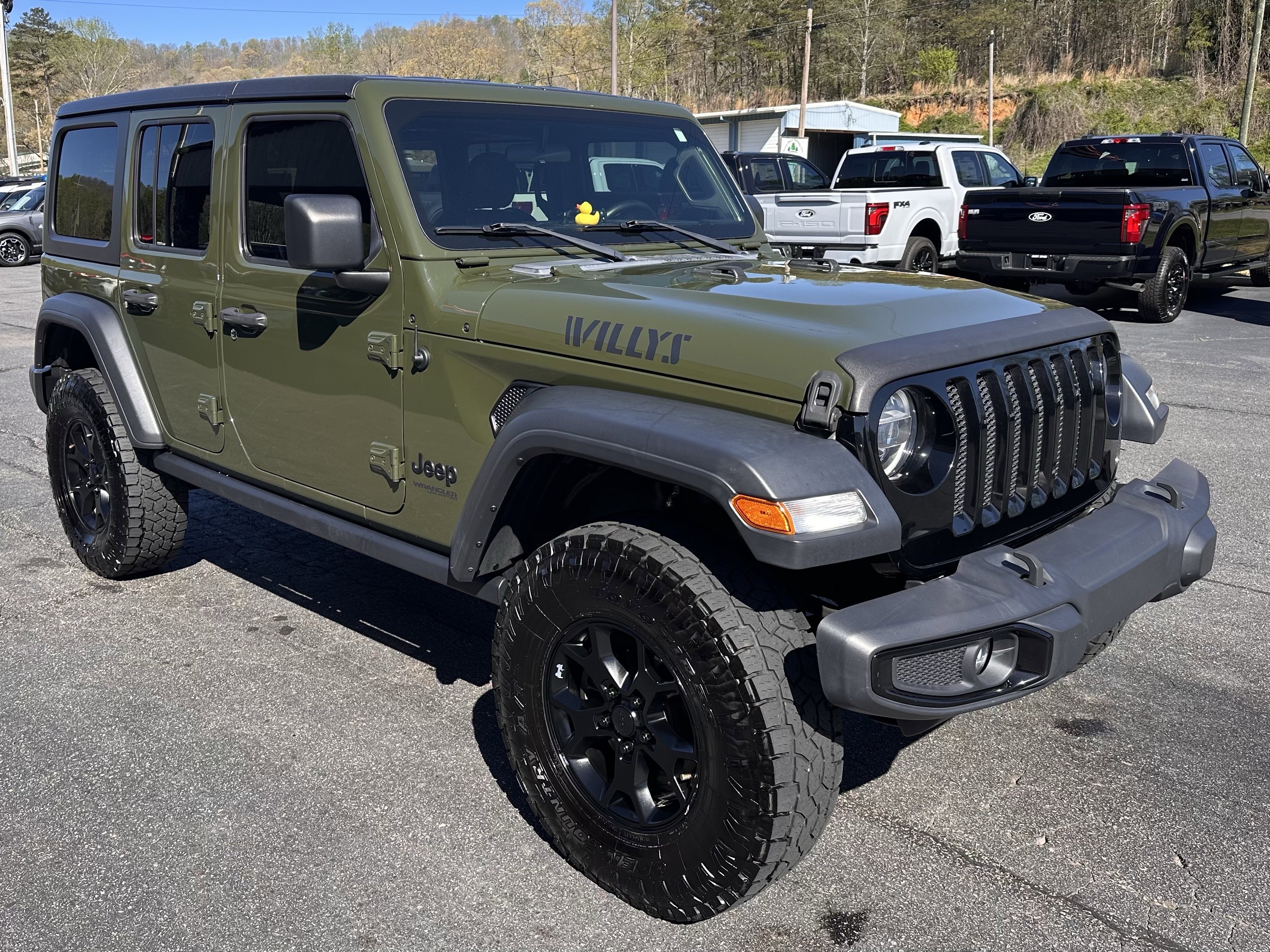 Used 2020 Sarge Green Jeep Willys image 4