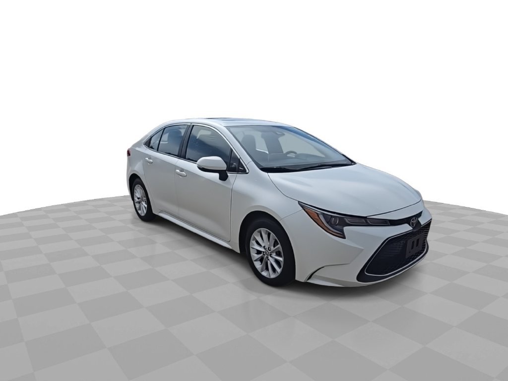 Certified Used 2020 White Toyota XLE image 2
