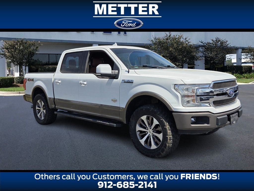 Used 2018 White Ford King Ranch image 1