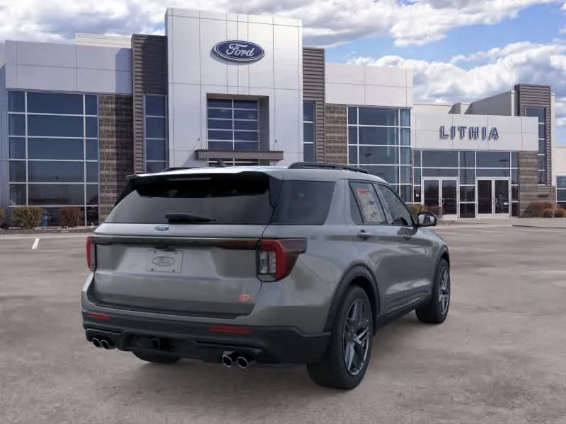 New 2026 Carbonized Gray Metallic Ford ST image 8