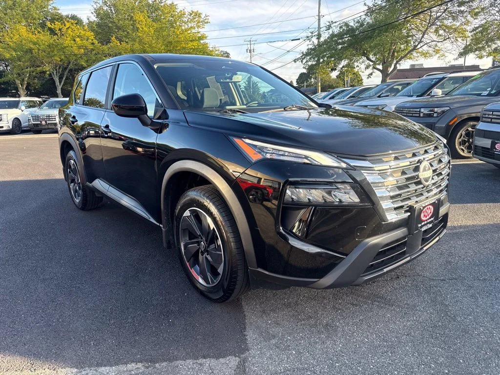 Used 2024 Black Nissan SV image 3