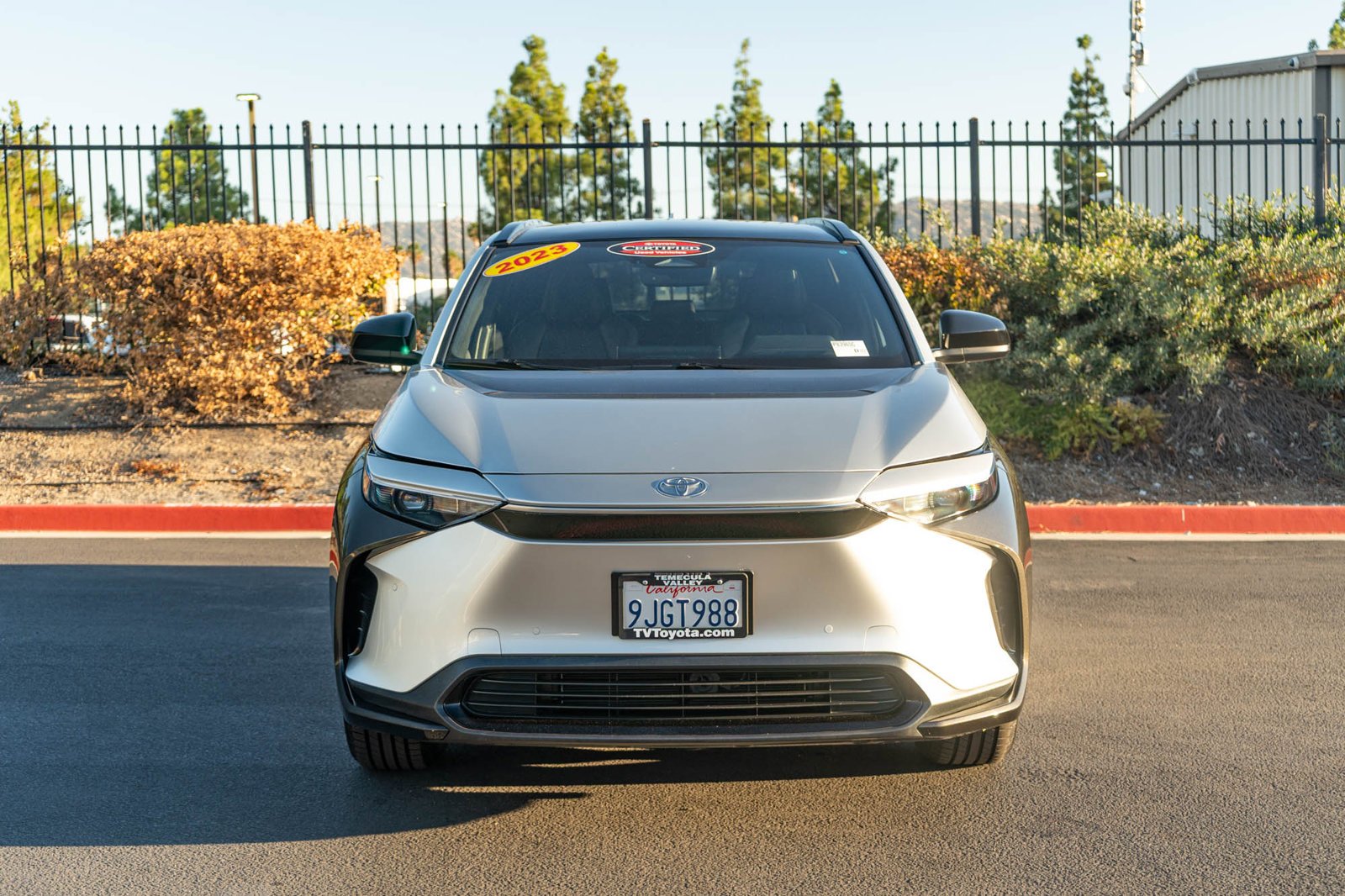 Certified Used 2023 Silver Metallic Toyota XLE image 2