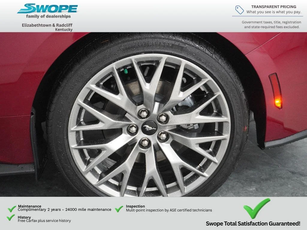 New 2025 Molten Magenta Metallic Tri-coat Ford EcoBoost® Premium Fastback image 38