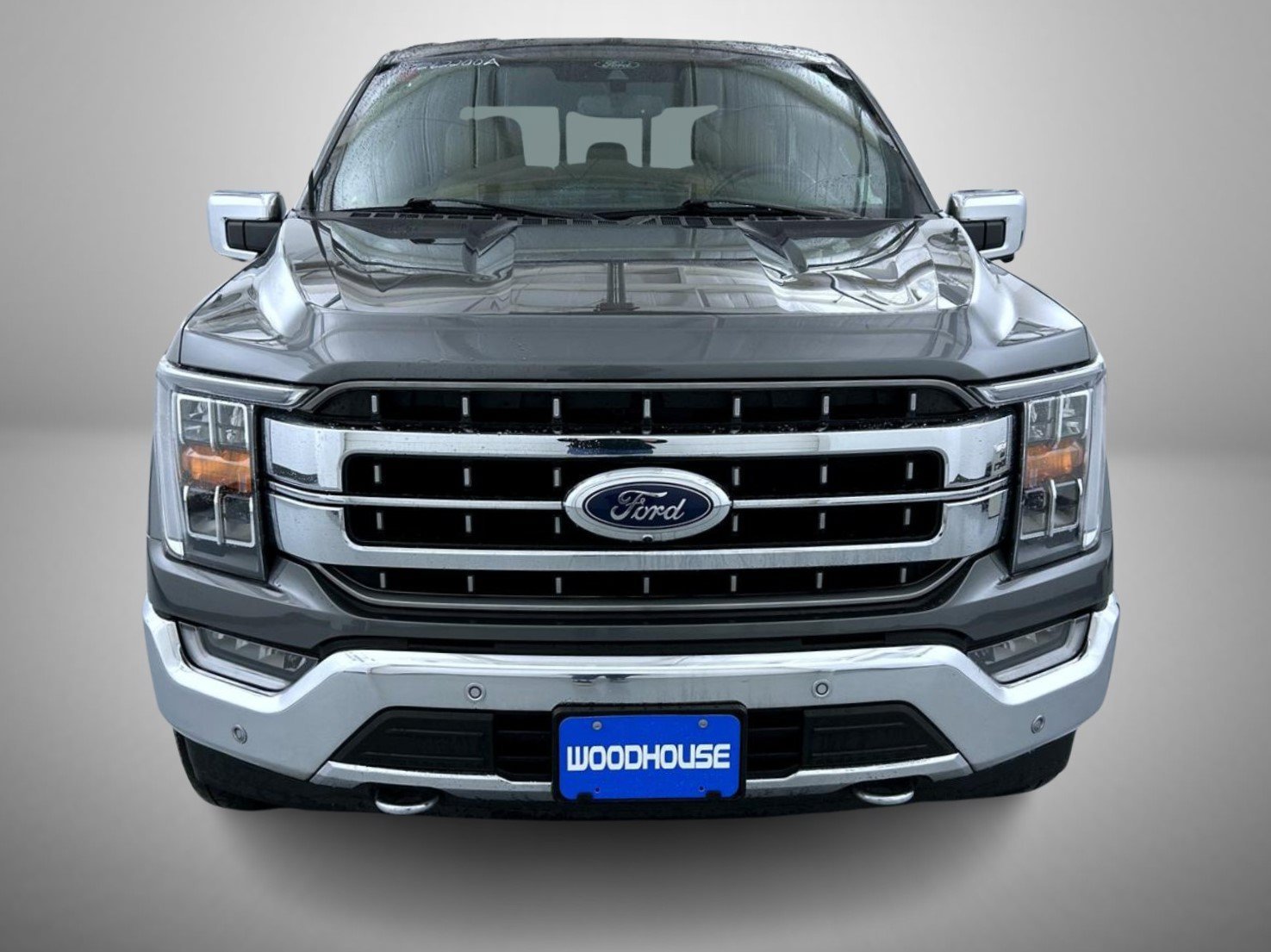 Used 2021 Gray Ford Lariat image 2