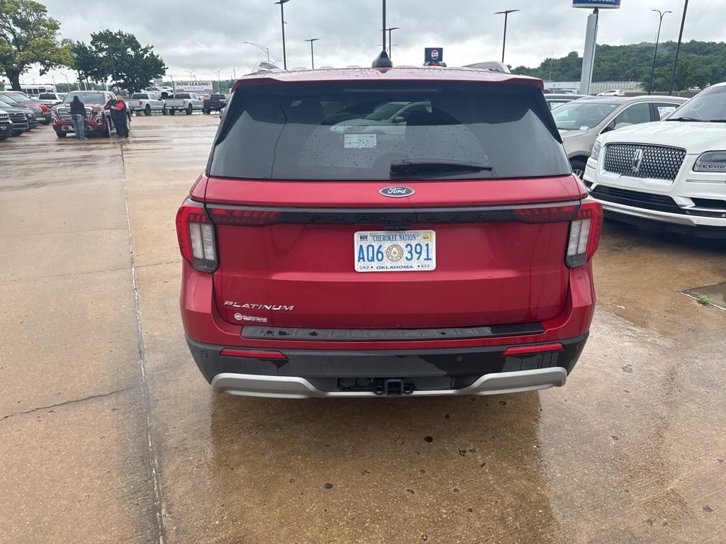 Certified Used 2025 Red Metallic Ford Platinum image 6