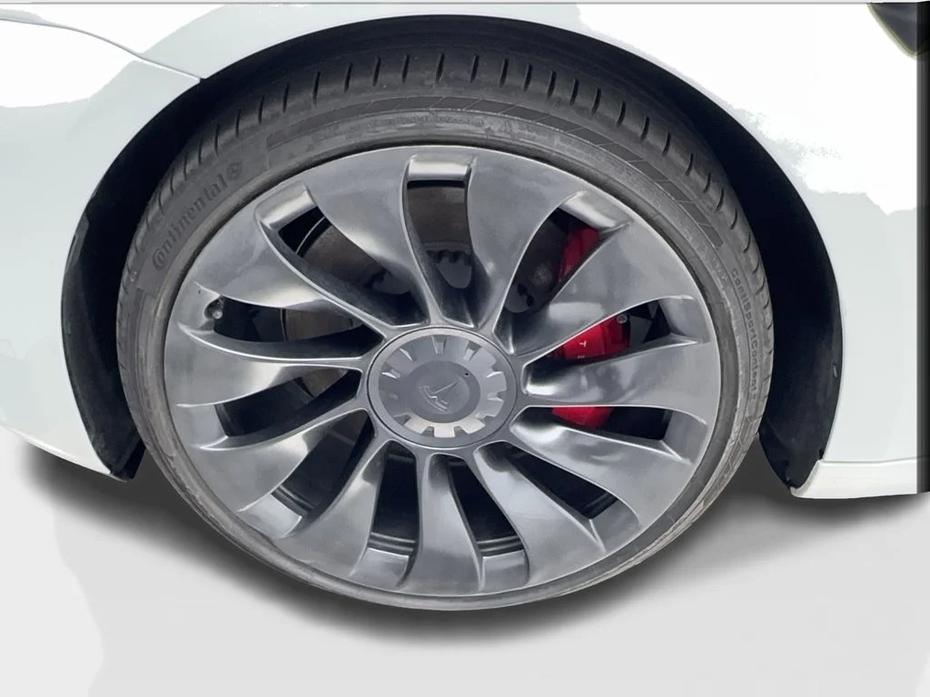 Used 2023 White Tesla Performance image 12
