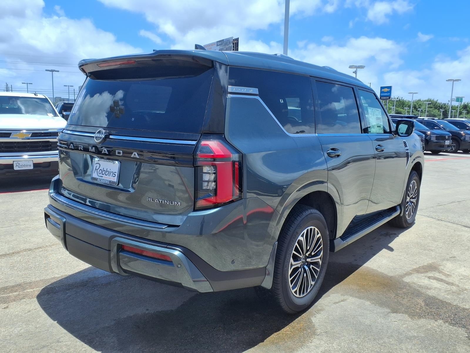 2026 Nissan Armada Platinum Gray at Robbins Nissan